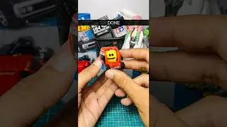 How to customize Hotwheels emoticon car #diecastcustom #hotwheelscustom #hotwheels #diecast