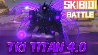 Новый герой: Tri Titan 4.0 в Skibidi Toilet Battle Boom