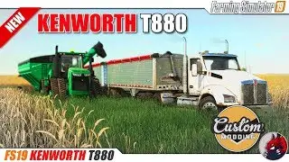 FS19 | KENWORTH T880 Release v1.0 by Custom Modding - review