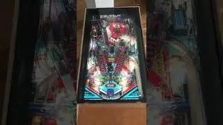 Homemade Virtual Pinball Machine updated with a glass screen