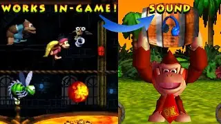 DK64 custom music: Donkey Kong Country 3 - Nuts and Bolts