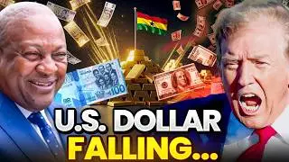 While the U.S. Dropped Bombs, Ghana Quietly DUMPED the Dollar!