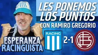 #Racing 2 #Lanus 1 - - Puntajes individuales