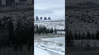 #panaromicviews #ankara #g&ouml;lbaşı #incek #travel #snow #winter