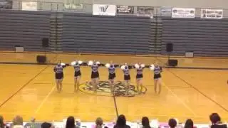 Woodhaven Dance Team - 1st competition