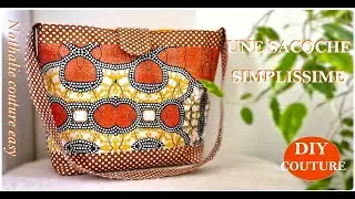 Une sacoche simplissime par Nathalie couture easy