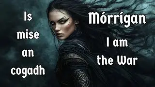 🎵 Morr&iacute;gan: Irish Goddess of Fate and Battle | Irish (Gaeilge) with English Subtitles | Celtic Rock
