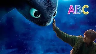 🐉🔤 ABC Adventure with Dragons & Friends 🎶📚 #HowToTrainYourDragon #KidsABC #DragonLearning #Fun 🌟🎧