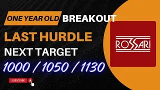 Breakout in Rossari Biotech!! Know the next Target 🎯