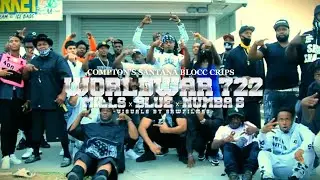 Santana Blocc Crips ''WorldWar722'' Mills x BlueDa1 x Numba6 #compton #trending #music #california