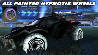 All Painted Hypnotik Wheels - Rocket League Showcase