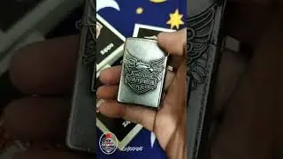 Zippo 20230 Harley Davidson Iron Eagle Emblem