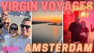 Virgin Voyages 🚢 | Amsterdam | Anne Frank House | Canal Cruise | Pink Agave | Scarlet Night
