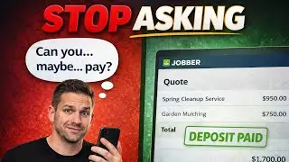 How to Ask For a Deposit Without Being Awkward (Jobber Tutorial)