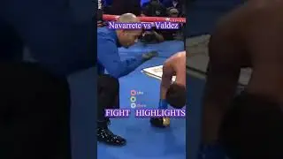 Navarrete vs Valdez 2#fighthighlights #boxinghighlights #navarrete