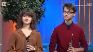 Uno Mattina In Famiglia - puntata del 14/11/2021 - Fiamma e Jacopo Di Gennaro