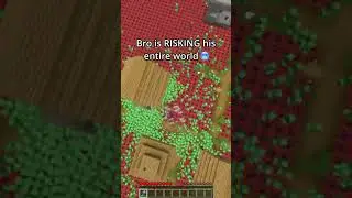 Risk Level 💀 #minecraft #shorts