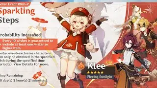 Pulling for Klee  [Genshin impact]
