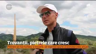 Trovanții, pietrele care cresc din Buzău