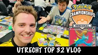TOP 32 Utrecht Special Event VLOG with Roaring Moon deck 🌙 (Pokemon TCG)