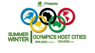 Summer Olympics and Winter Olympics Hosted Cities From 1896-2032 | Viruses Unfurlor