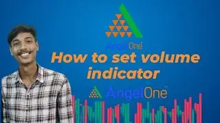 how to apply volume indicator in angel one|| how to apply volume indicator in trading view