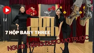 BYB's challenge | Thi tài catwalk với đôi guốc 25cm nhận quà Baby Three
