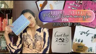 Bullet Journal Flip Through for Second Half of 2020 📘 | Tick Off the Achieved Goals with Me