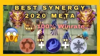 BEST MAGIC CHESS NEW META 2020 - 3 SYNERGY META BUILD - 100% WINRATE UNSTOPPABLE FREYA META - MLBB