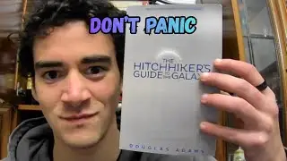 Reading the First 2 Pages of The Hitchhiker's Guide to the Galaxy by Douglas Adams!
