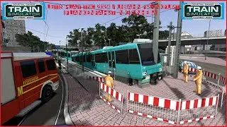 Let's Play TSC 2024 UBahn Frankfurt Prellbock auffahrten / Flankenfahrt in Ginnheim