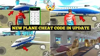 New Plane Cheat Code in Indian Bike Driving 3D 🤯🔥| New Plane+Helicarrier Update | Harsh in Game