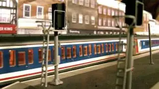 Bachmann 2 EPB Network South East leaving station