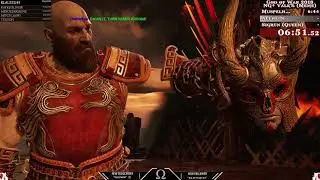 NG+ Valkyrie% Speedrun (Very Hard) in 38:45 | No Zeus Set World Record | God of War 2018