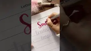 Lettering Challenge ✍️ #shorts #nhuandaocalligraphy #lettering #calligraphy