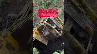 part -6 😱 #poodur Accident #lorry #youtubeshorts #dipped #waterwell