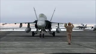 Marines Refuel and Arm Aircraft for Long Range Strike - Winter Fury 22
