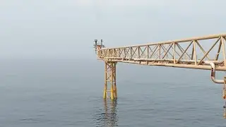 crude oil plant flare system video #offshore #oilandgas