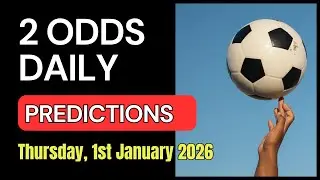 2 ODDS Daily Predictions | Rollover Football Betting Tips | 1st January 2026