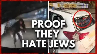 Viral Video of Palestinian Village Attacking Car Is Clear Proof They Hate Jews