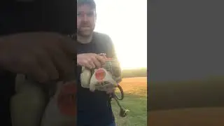 Stihl &ldquo;easy start&rdquo; just simply pull the rope, it will do all the work.