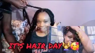 LET'S DO MY HAIR🤭|IT'S HAIR DAY