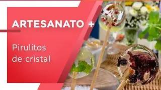 Arte e Culinária: Pirulitos de cristal com especiarias por Alessandra Hypolito