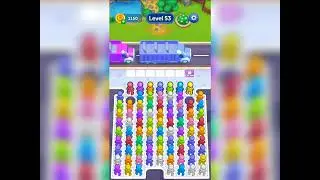 Bus Jam Level 53 Walkthrough Solution 