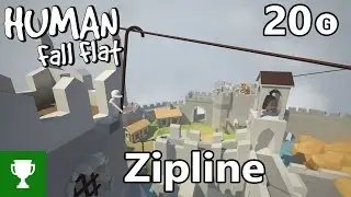 Zipline - Human Fall Flat - Achievement/Trophy Guide
