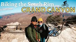 Riding Bikes at the Grand Canyon! | Yavapai Lodge Room Tour | Arizona Travel Vlog