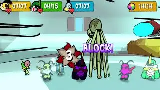 Bug Fables Team Snakemouth Fight - Rank 0