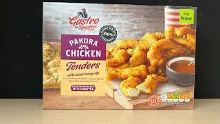 Aldi Pakora Chicken Tenders Review By Aldi Gastro By Roosters | Aldi Food Review