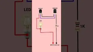 How to Make Remote Control Light Circuit | Simple DIY Project #shortsfeed #electrical #shorts #diy