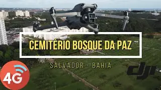 Explorando com um Drone o CEMITÉRIO BOSQUE DA PAZ  aqui em Salvador na Bahia!!!
